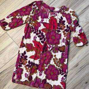 GAP Kids Floral Corduroy Dress